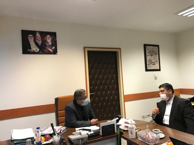 Follow-up of health problems in a meeting between Dr. Karimi, Chairman of the Provincial Assembly, and the Deputy Minister of Health